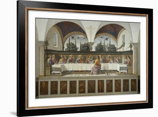 Last Supper-Domenico Ghirlandaio-Framed Giclee Print