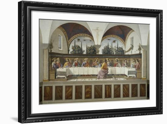 Last Supper-Domenico Ghirlandaio-Framed Giclee Print