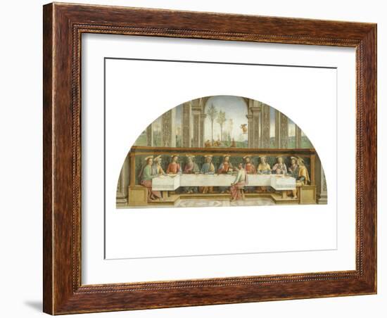 Last Supper-Pietro Perugino-Framed Giclee Print