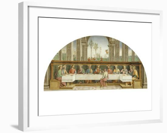 Last Supper-Pietro Perugino-Framed Giclee Print