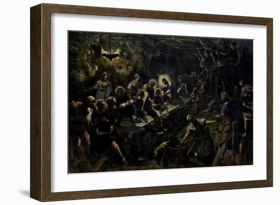 Last Supper-Tintoretto-Framed Art Print