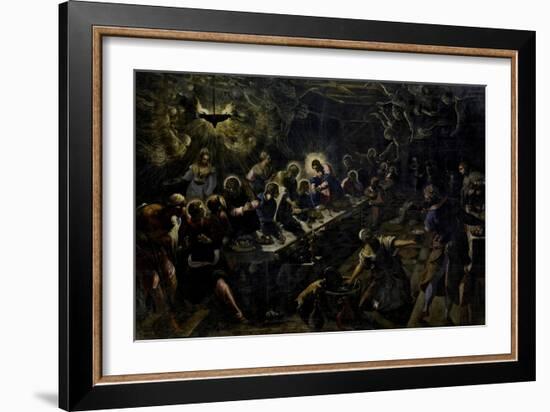 Last Supper-Tintoretto-Framed Art Print