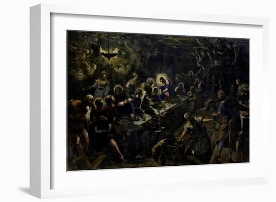 Last Supper-Tintoretto-Framed Art Print