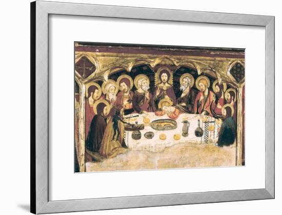 Last Supper-Jaume and Pere Serra-Framed Art Print