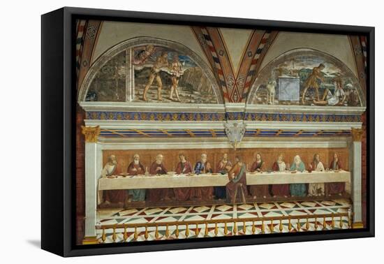 Last Supper-Domenico Ghirlandaio-Framed Premier Image Canvas