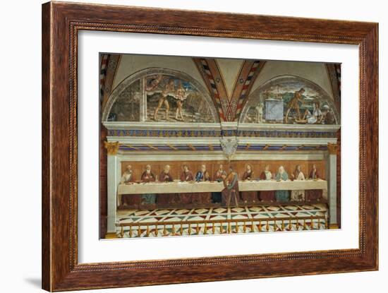 Last Supper-Domenico Ghirlandaio-Framed Giclee Print