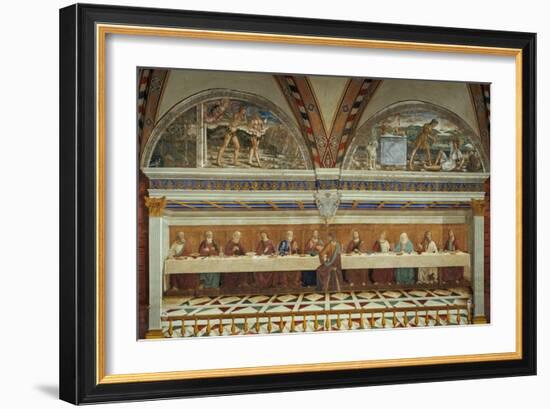 Last Supper-Domenico Ghirlandaio-Framed Giclee Print