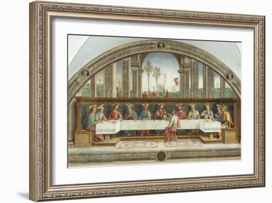 Last Supper-Pietro Perugino-Framed Giclee Print