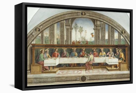 Last Supper-Pietro Perugino-Framed Premier Image Canvas