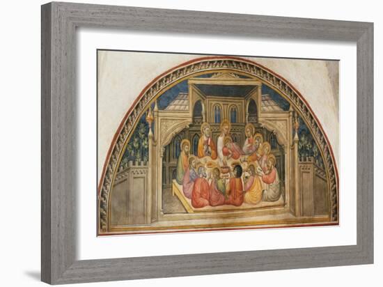 Last Supper-Pietro Di Giovanni Di Corraduccio-Framed Giclee Print