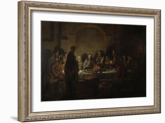 Last Supper-Gerbrand Van Den Eeckhout-Framed Art Print