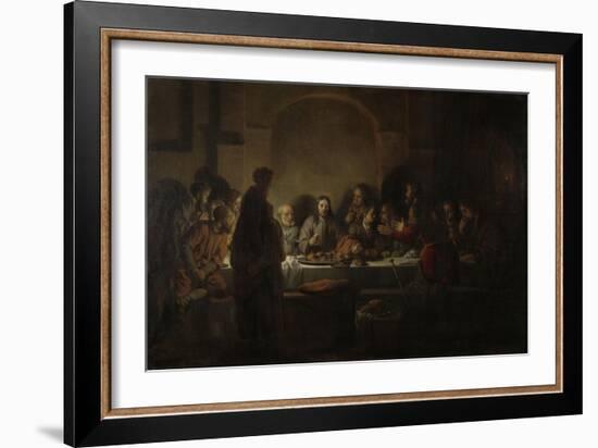 Last Supper-Gerbrand Van Den Eeckhout-Framed Art Print