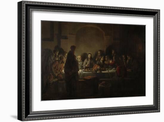 Last Supper-Gerbrand Van Den Eeckhout-Framed Art Print