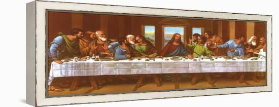 Last Supper-unknown Tobey-Framed Stretched Canvas