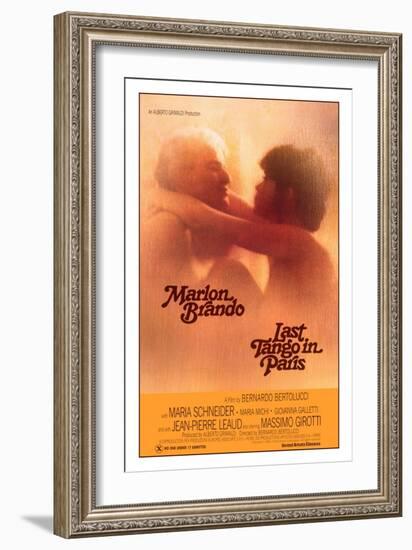 Last Tango in Paris [1972] (Ultimo Tango A Parigi), Directed by Bernardo Bertolucci.-null-Framed Giclee Print