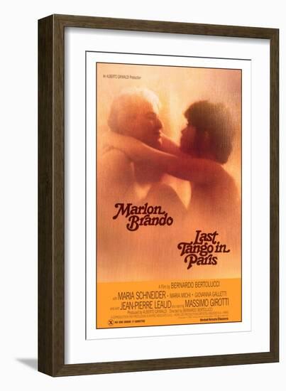 Last Tango in Paris [1972] (Ultimo Tango A Parigi), Directed by Bernardo Bertolucci.-null-Framed Giclee Print