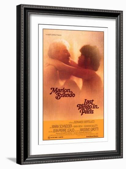 Last Tango in Paris [1972] (Ultimo Tango A Parigi), Directed by Bernardo Bertolucci.-null-Framed Giclee Print