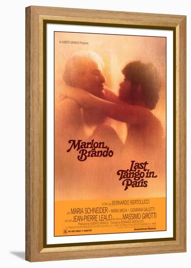 Last Tango in Paris [1972] (Ultimo Tango A Parigi), Directed by Bernardo Bertolucci.-null-Framed Premier Image Canvas