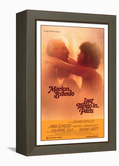 Last Tango in Paris [1972] (Ultimo Tango A Parigi), Directed by Bernardo Bertolucci.-null-Framed Premier Image Canvas