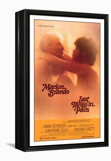 Last Tango in Paris [1972] (Ultimo Tango A Parigi), Directed by Bernardo Bertolucci.-null-Framed Premier Image Canvas