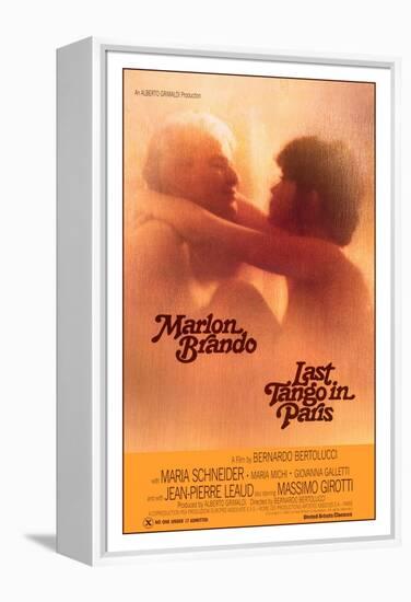 Last Tango in Paris [1972] (Ultimo Tango A Parigi), Directed by Bernardo Bertolucci.-null-Framed Premier Image Canvas