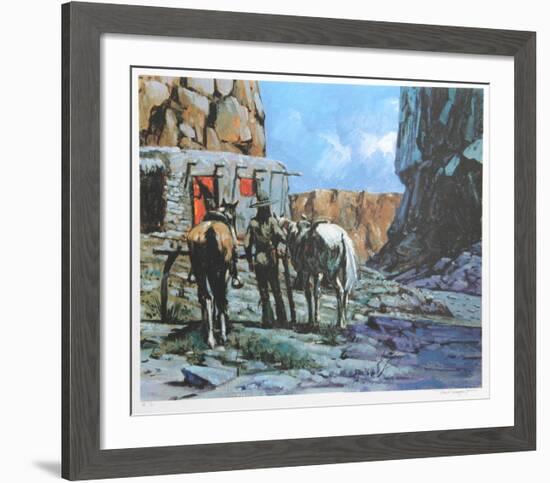 Last to Arrive-Noel Daggett-Framed Limited Edition