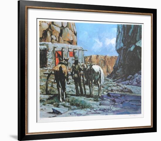 Last to Arrive-Noel Daggett-Framed Limited Edition