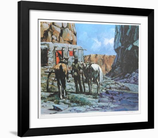 Last to Arrive-Noel Daggett-Framed Limited Edition