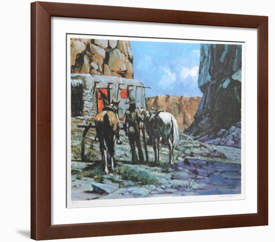 Last to Arrive-Noel Daggett-Framed Limited Edition