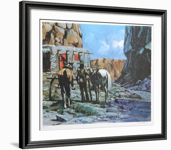 Last to Arrive-Noel Daggett-Framed Limited Edition