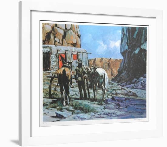 Last to Arrive-Noel Daggett-Framed Limited Edition