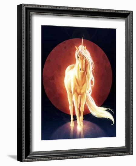 Last Unicorn-JoJoesArt-Framed Giclee Print