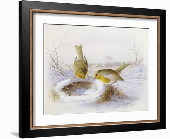 Last Year's Nest-Harry Bright-Framed Giclee Print