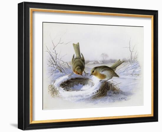 Last Year's Nest-Harry Bright-Framed Giclee Print