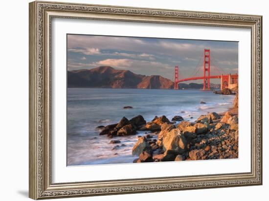 Late Afternoon, Baker Beach, San Francisco-Vincent James-Framed Photographic Print