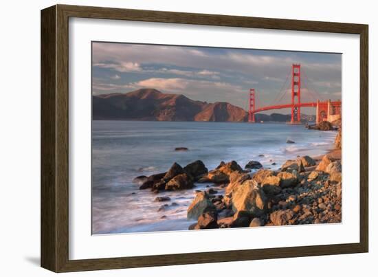 Late Afternoon, Baker Beach, San Francisco-Vincent James-Framed Photographic Print