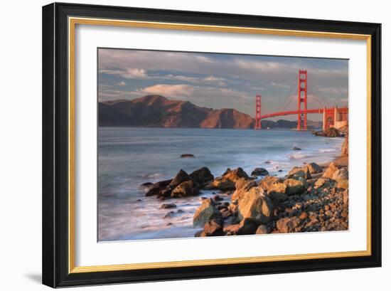 Late Afternoon, Baker Beach, San Francisco-Vincent James-Framed Photographic Print