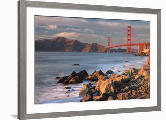 Late Afternoon, Baker Beach, San Francisco-Vincent James-Framed Photographic Print