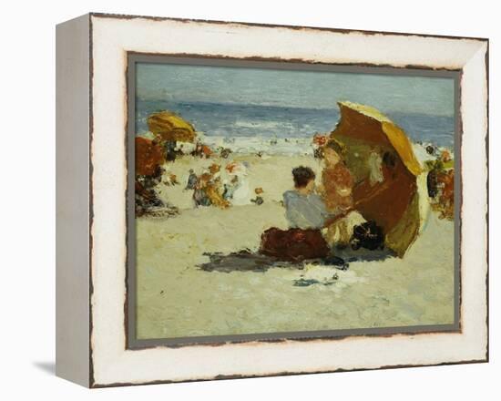 Late Afternoon, Coney Island-Edward Henry Potthast-Framed Premier Image Canvas