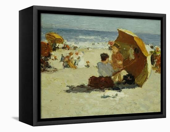 Late Afternoon, Coney Island-Edward Henry Potthast-Framed Premier Image Canvas