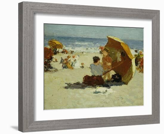 Late Afternoon, Coney Island-Edward Henry Potthast-Framed Giclee Print