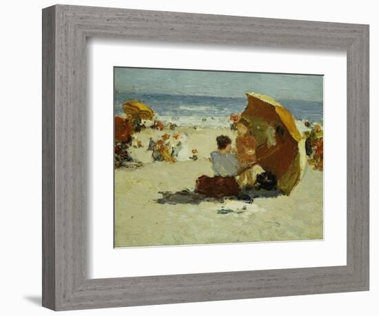 Late Afternoon, Coney Island-Edward Henry Potthast-Framed Giclee Print