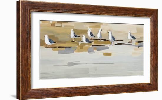 Late Afternoon Gathering  -Angela Maritz-Framed Giclee Print