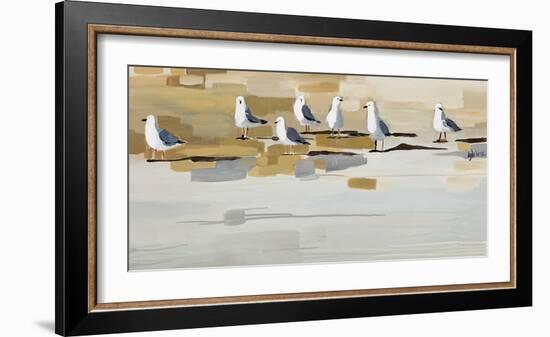 Late Afternoon Gathering  -Angela Maritz-Framed Giclee Print