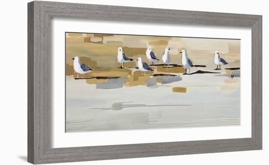 Late Afternoon Gathering  -Angela Maritz-Framed Giclee Print