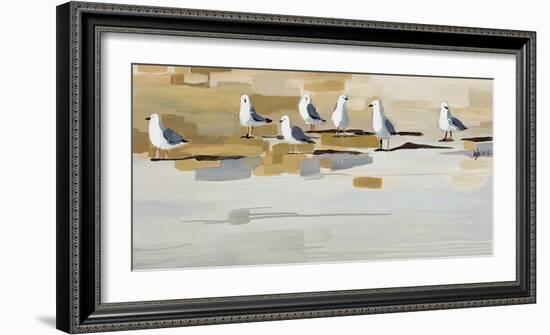 Late Afternoon Gathering  -Angela Maritz-Framed Giclee Print