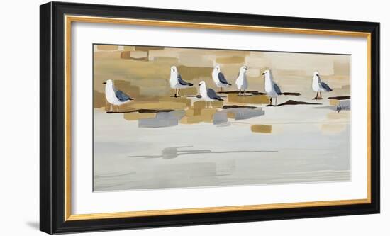 Late Afternoon Gathering  -Angela Maritz-Framed Giclee Print