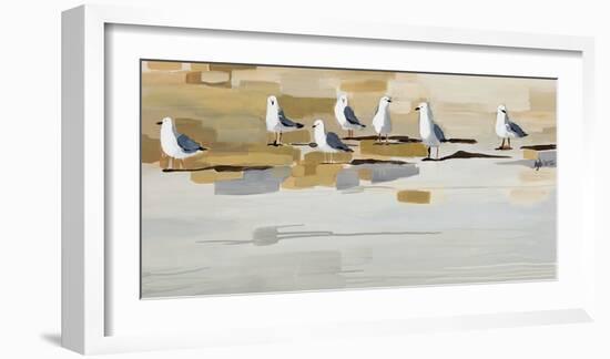 Late Afternoon Gathering  -Angela Maritz-Framed Giclee Print