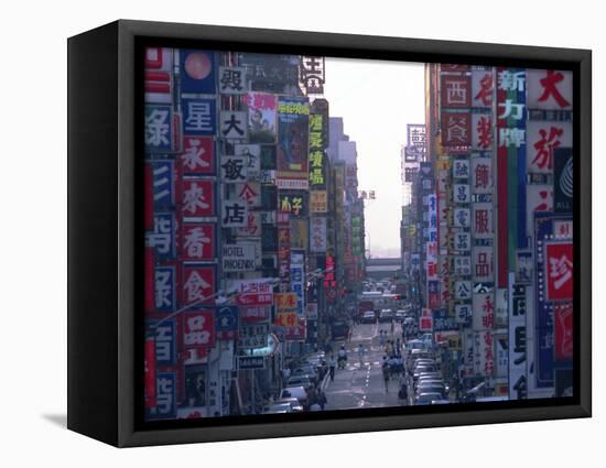 Late Afternoon, Hankow Street, Taipei, Taiwan, Asia-Alain Evrard-Framed Premier Image Canvas