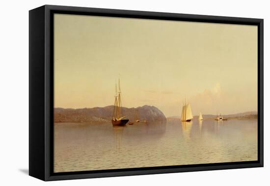 Late Afternoon, Haverstraw Bay, 1871-Francis Augustus Silva-Framed Premier Image Canvas